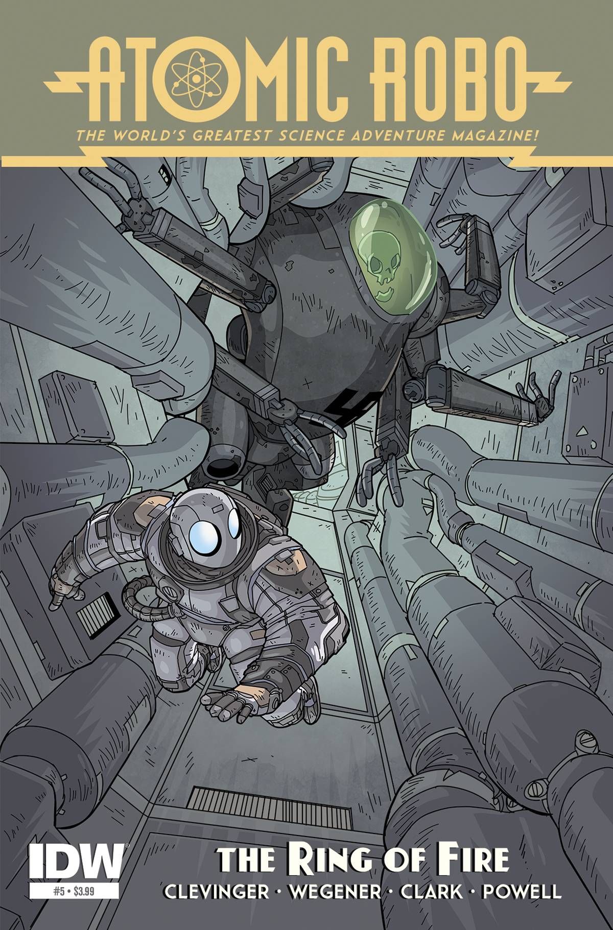 Atomic Robo &amp; The Ring Of Fire #5 Comic