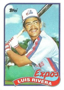 1989 Topps Baseball Card Otis Nixon Montreal Expos #674