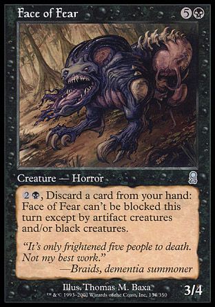 Face of Fear (Odyssey) Trading Card