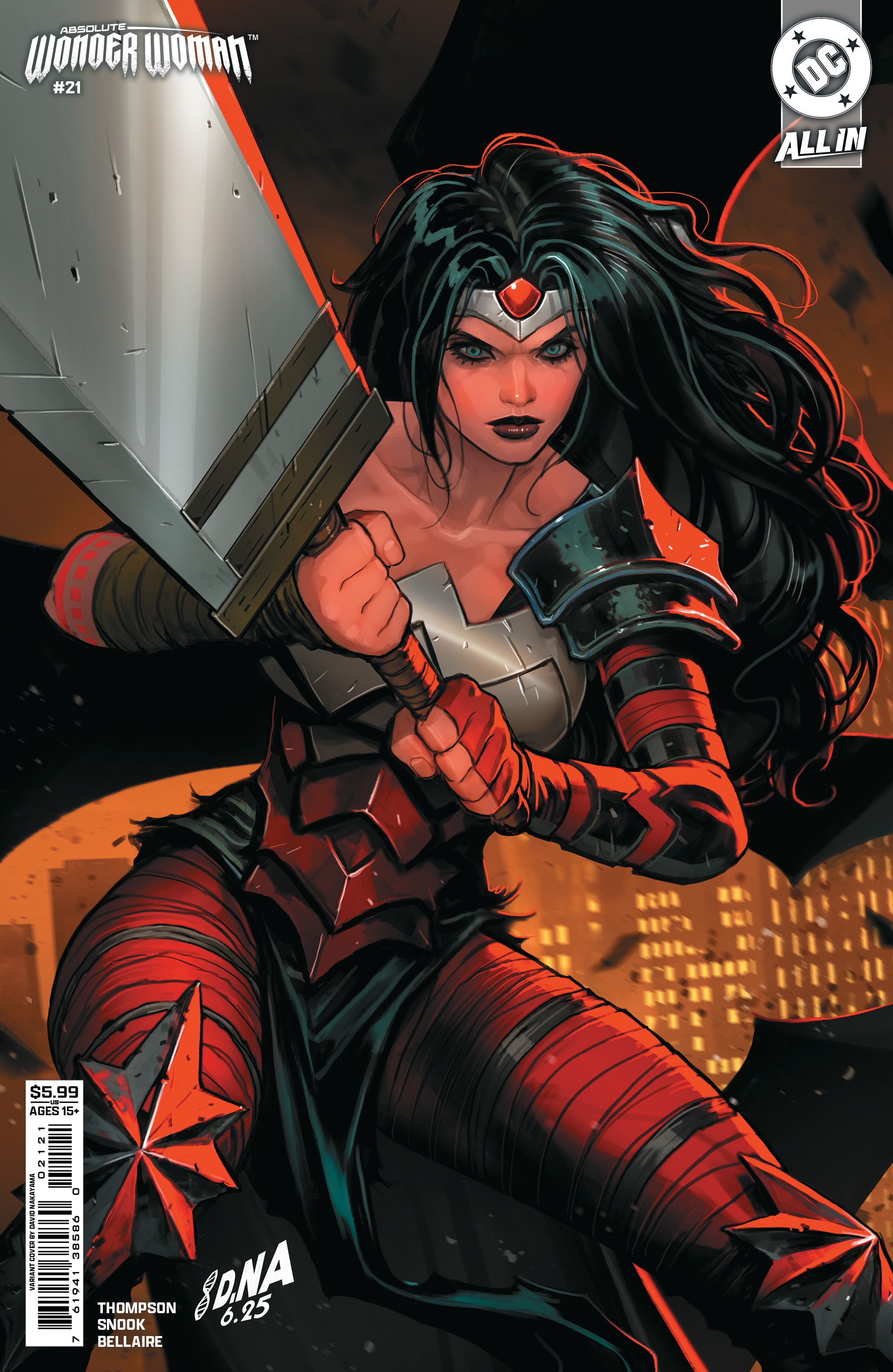 Absolute Wonder Woman #21 (Cvr B David Nakayama Connecting Card Stock Variant) Comic