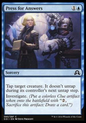 Press for Answers (Shadows over Innistrad)