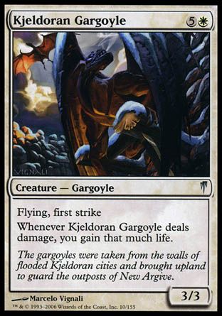 Kjeldoran Gargoyle (Coldsnap) Trading Card