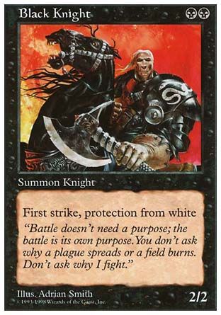 Black Knight (Anthologies) Trading Card