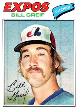 1974 Topps Baseball #102 Bill Greif - San Diego Padres