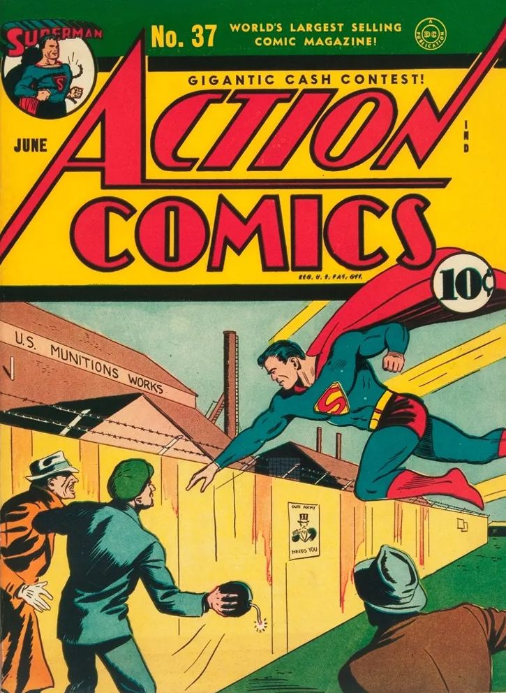 Action Comics #37 Comic