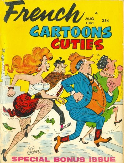 French Cartoons and Cuties #25 Comic