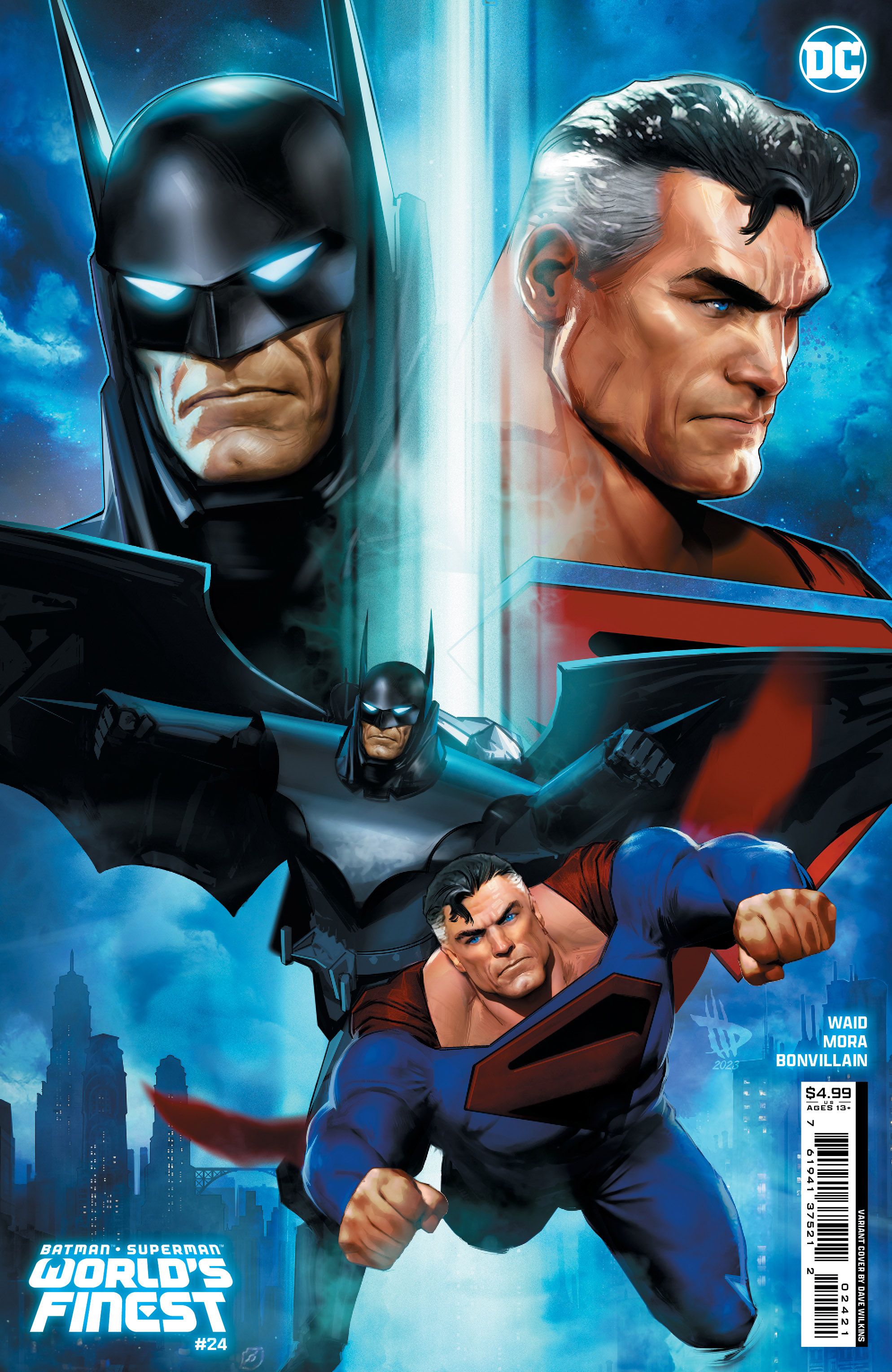 Batman / Superman: World's Finest #24 (Cvr B Dave Wilkins Card Stock Variant) Comic