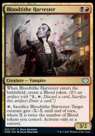 Bloodtithe Harvester (Innistrad: Crimson Vow) Trading Card