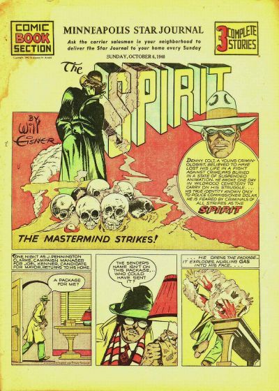 Spirit Section #10/6/1940 Comic