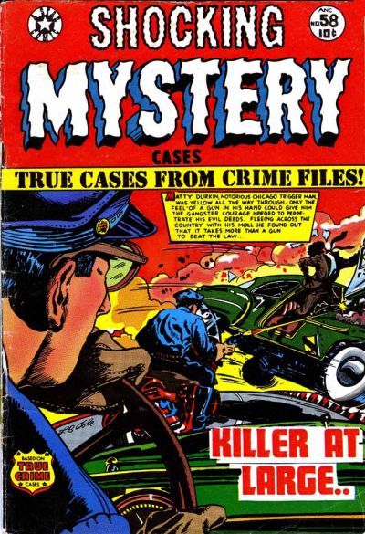 Shocking Mystery Cases #58 Comic