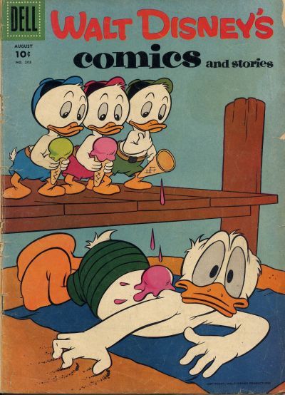 Walt Disney's Comics and Stories #203 Comic