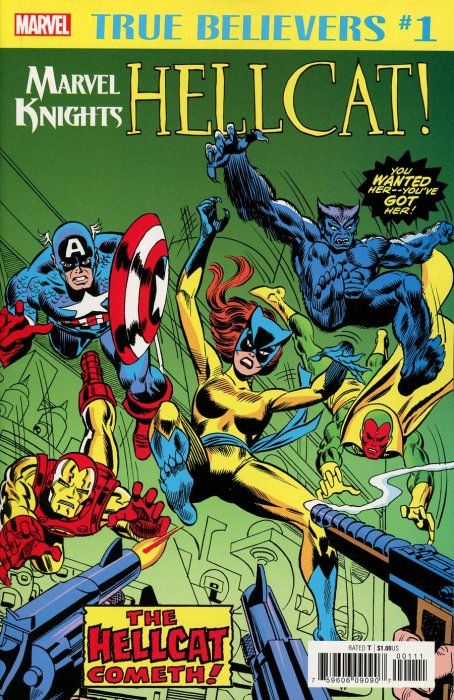 True Believers: Marvel Knights 20th Anniversary - Hellcat Comic