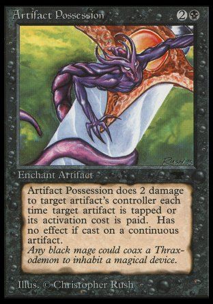 Artifact Possession (Antiquities) Trading Card