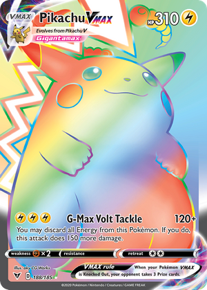Pikachu VMAX (188/185) - Vivid Voltage