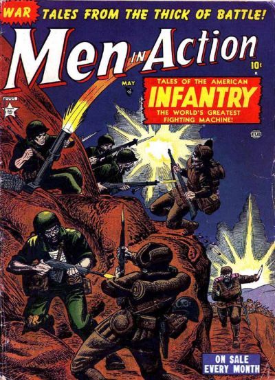 Men In Action #2 Comic