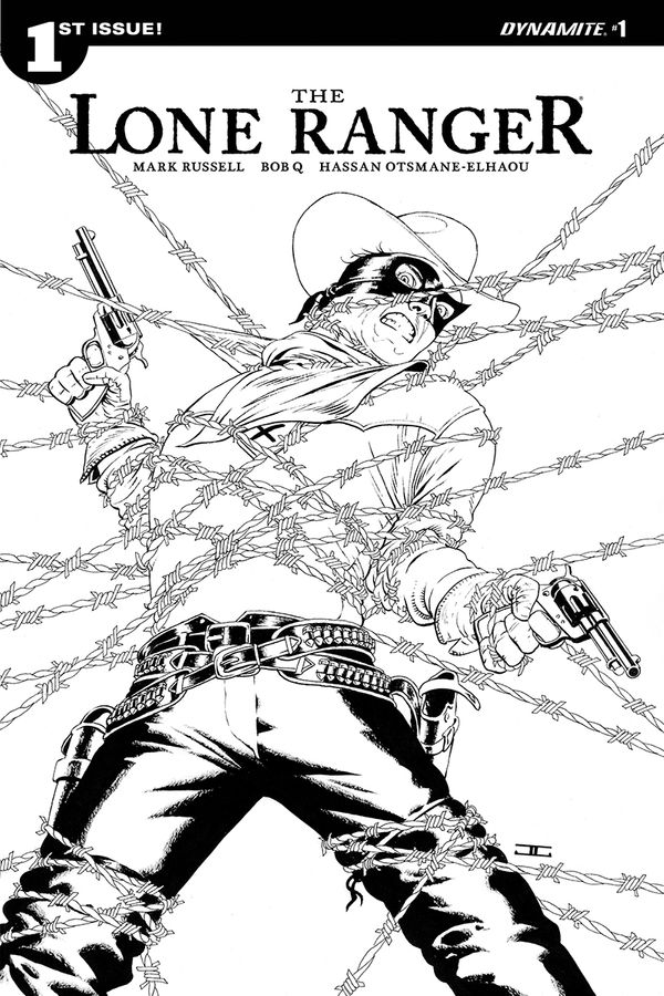 Lone Ranger Vol 3 #1 (10 Copy Cassaday B&w Cover)