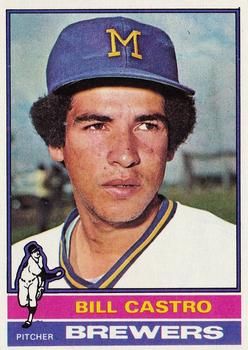 Bill Castro autographed Baseball Card (Milwaukee Brewers) 1978 Topps #448