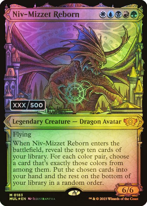 Niv-Mizzet Reborn (Multiverse Legends - Serialized) Trading Card