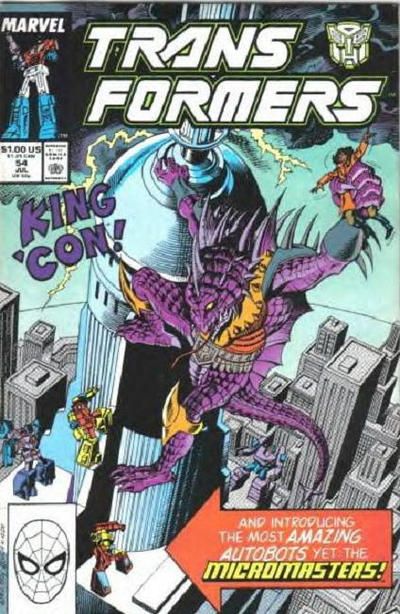 Transformers #54 Comic