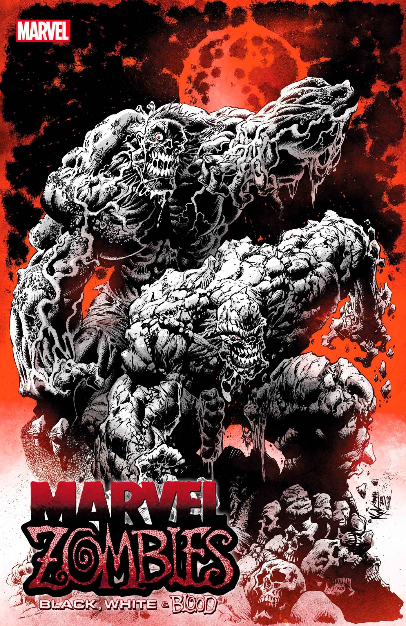 Marvel Zombies: Black, White & Blood #4 Comic