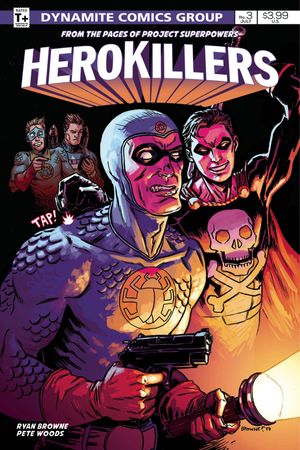 Project Superpowers Hero Killers #3 (Cover B Browne)