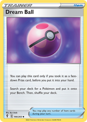 Dream Ball (Trainer: Item) (146/203) - Evolving Skies