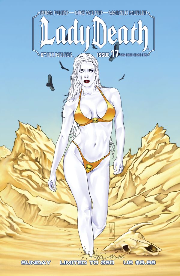 Lady Death (ongoing) #17 (Sdcc Sun)