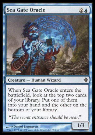 Sea Gate Oracle (Rise of the Eldrazi) Trading Card