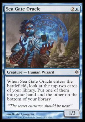 Sea Gate Oracle (Rise of the Eldrazi)