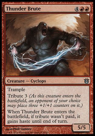 Thunder Brute (Born of the Gods) Trading Card