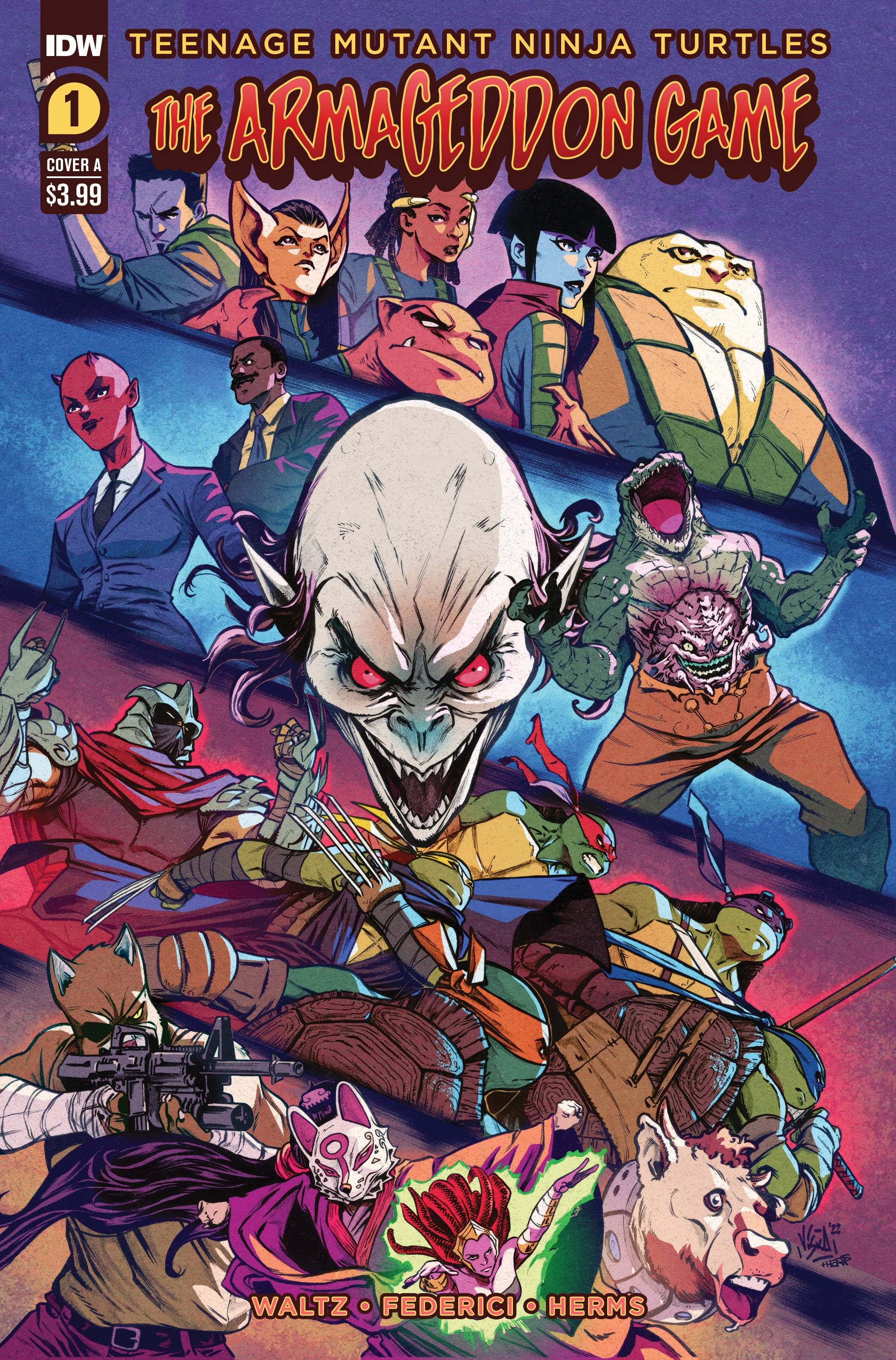 Teenage Mutant Ninja Turtles: The Armageddon Game #1 Comic