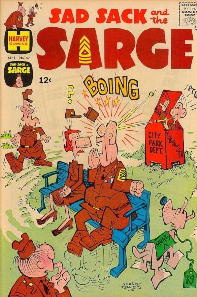 Sad Sack And The Sarge #57 Comic
