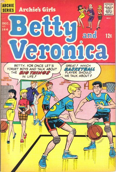 Archie's Girls Betty and Veronica #144 Comic