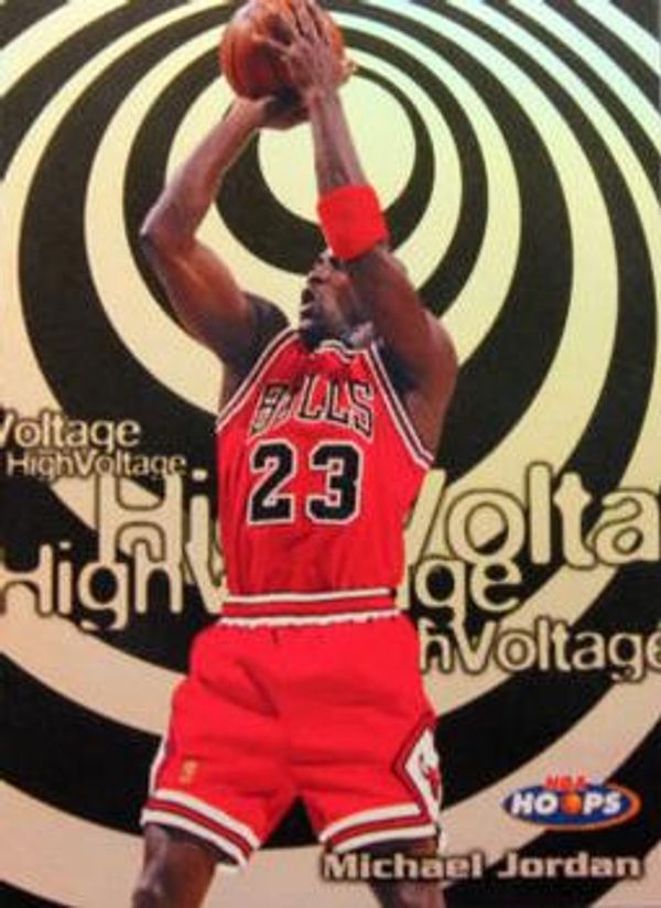 Michael Jordan 1997 Hoops - High Voltage #14HV