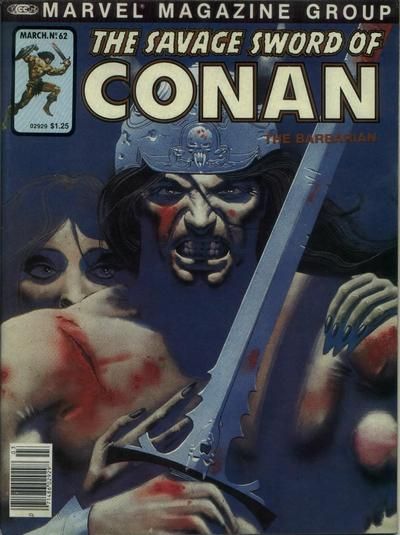 The Savage Sword of Conan #62 Comic