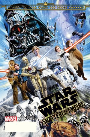 Journey to Star Wars: The Force Awakens - Shattered Empire #1 (Yesteryear Comics Variant)