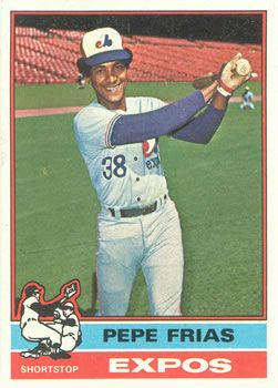  1980 Topps # 87 Pepe Frias Atlanta Braves (Baseball