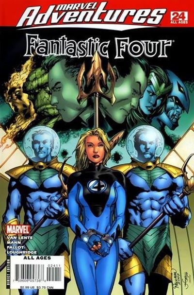 Marvel Adventures Fantastic Four #24 Comic