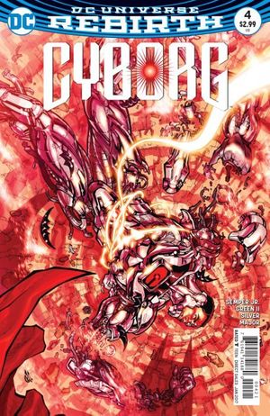 Cyborg #4 (Variant Cover)