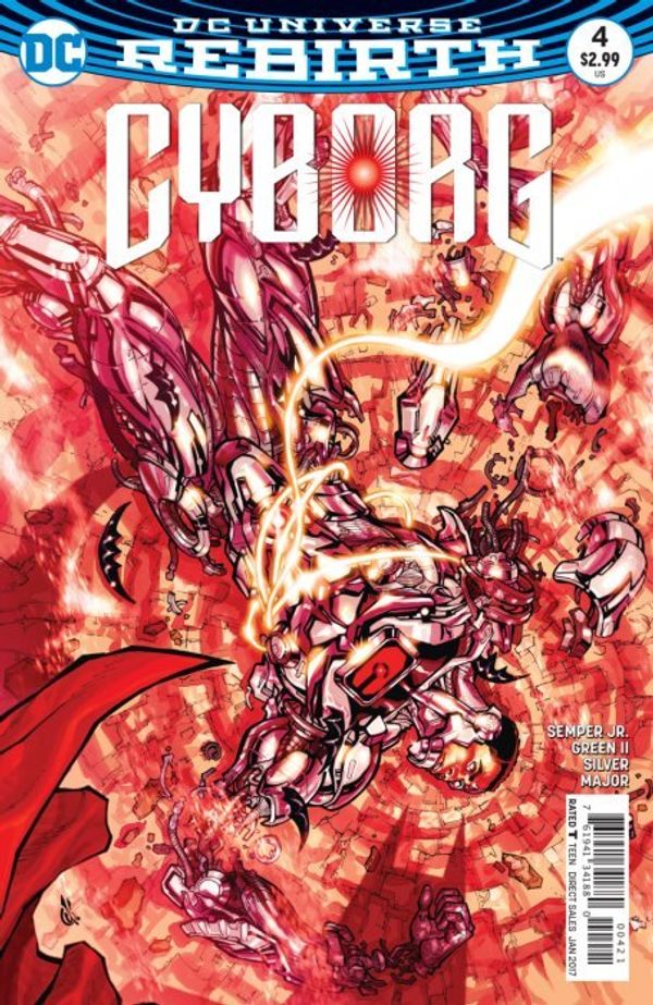 Cyborg #4 (Variant Cover)