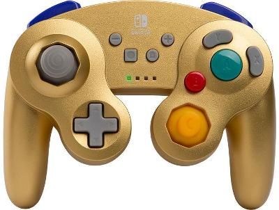 Nintendo Gamecube Wireless Controller [Gold] Video Game