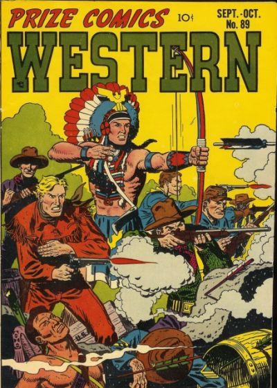 Prize Comics Western #4 [89] Comic