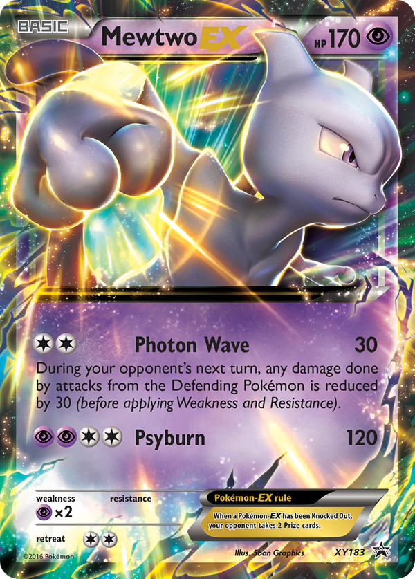 Mewtwo EX (XY183) - XY Black Star Promos