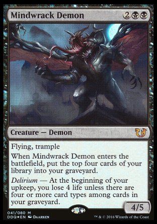 Mindwrack Demon (Blessed vs. Cursed) Trading Card