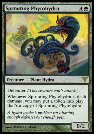 Sprouting Phytohydra (Dissension) Trading Card