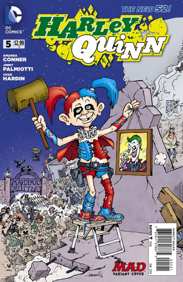 Harley Quinn #5 (MAD Variant)