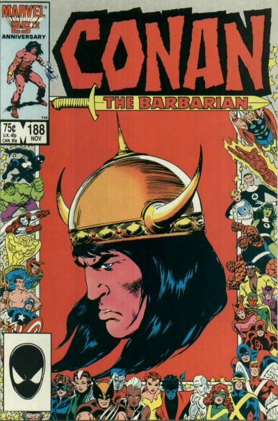 Conan the Barbarian #188 Comic