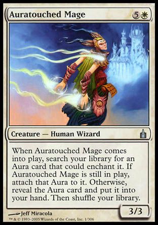 Auratouched Mage (Ravnica: City of Guilds) Trading Card