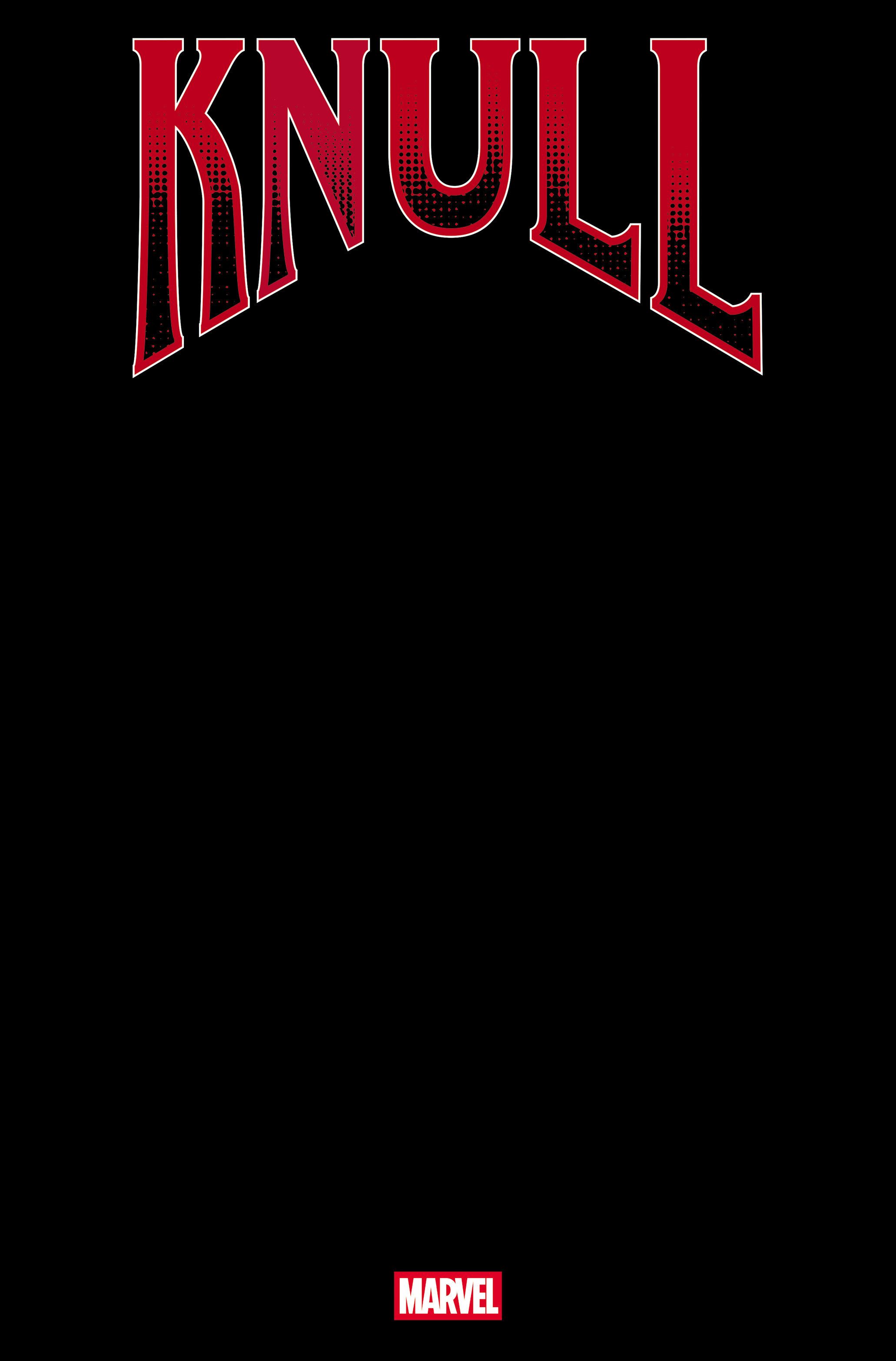 Knull #1 (Black Blank Cover Variant) Comic