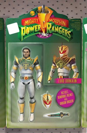 Mighty Morphin Power Rangers #15 (Unlock Action Figure Santos Variant)